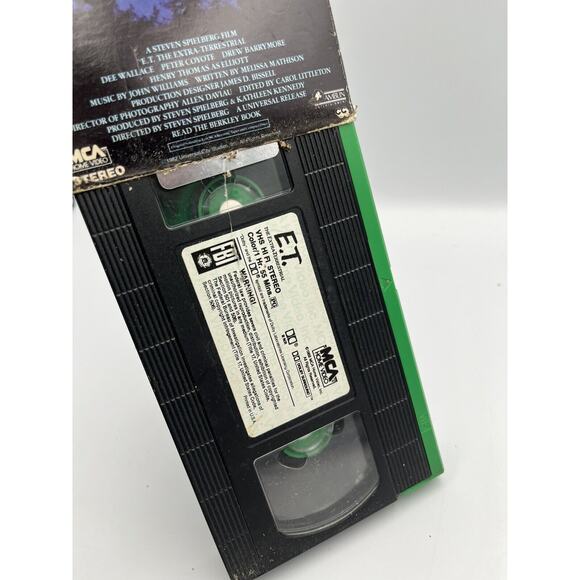 E.T. The Extra Terrestrial VHS 1988 - Picture 6 of 9